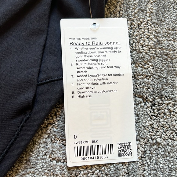 NWT Lululemon Ready to Rulu Joggers - Picture 8 of 12